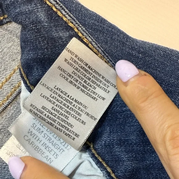 Vince Dark Blue Skinny Jeans - Picture 8 of 8